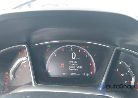 2019 Honda Civic Sport из США, поврежденный, VIN 19XFC2F87KE009251